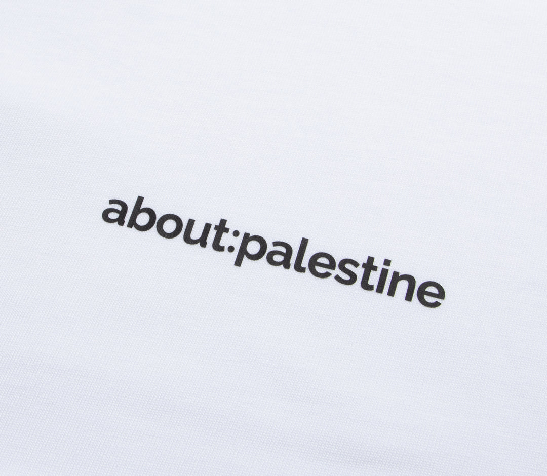 ABOUT:PALESTINE T SHIRT