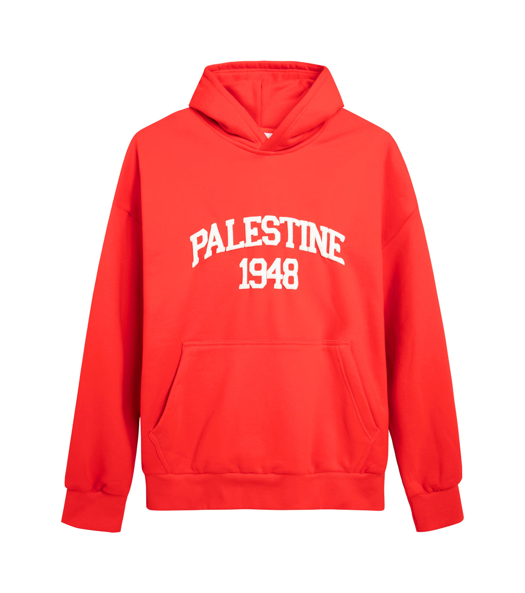 ADULT RED PALESTINE HOODIE