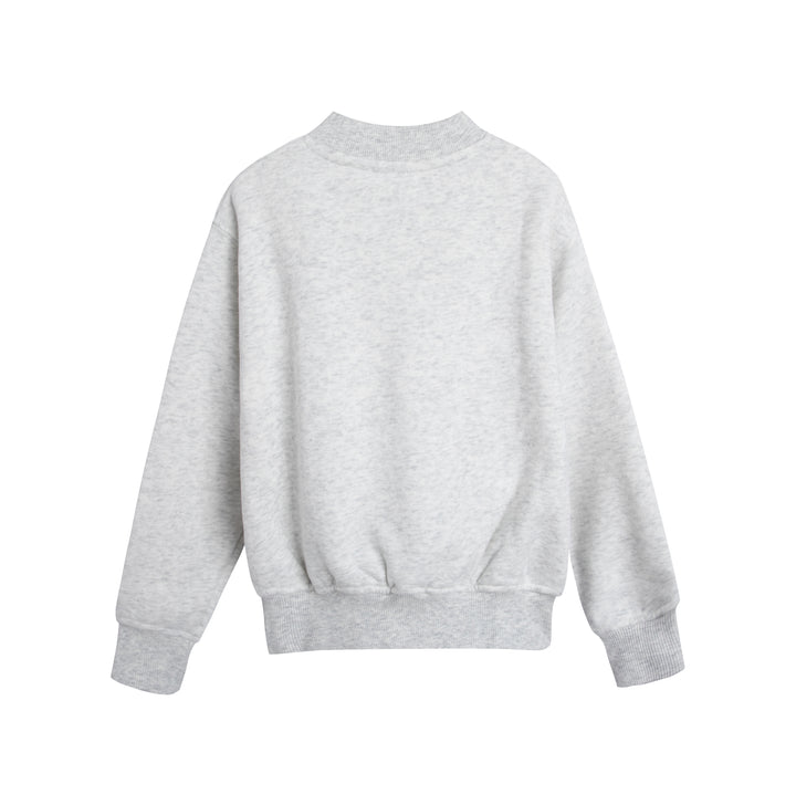 KIDS GREY PALESTINE CREW NECK