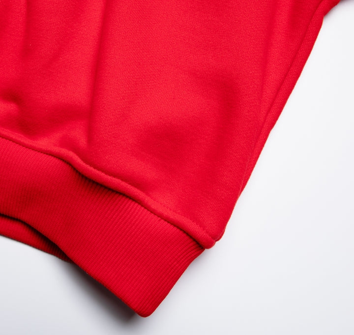 KIDS RED PALESTINE CREW NECK