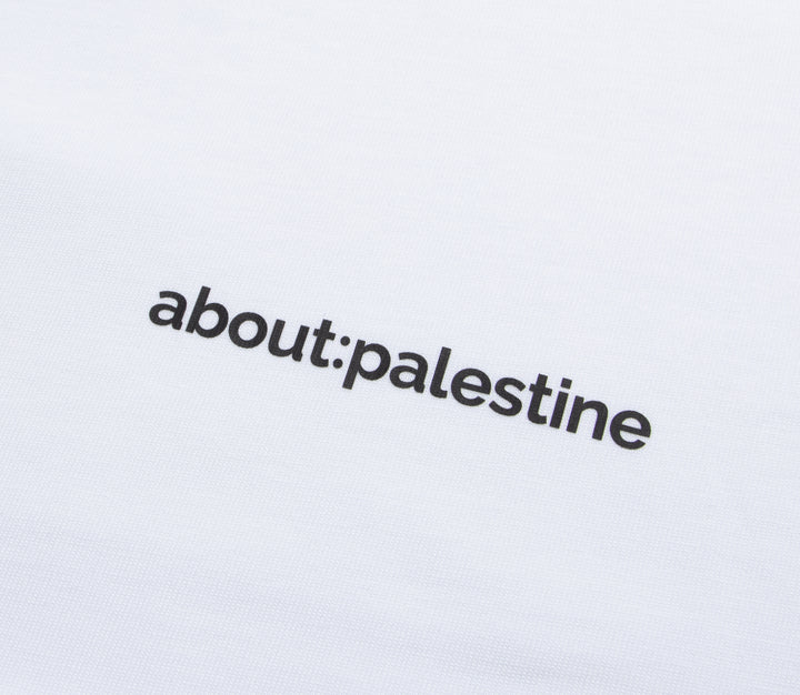 ABOUT:PALESTINE T SHIRT