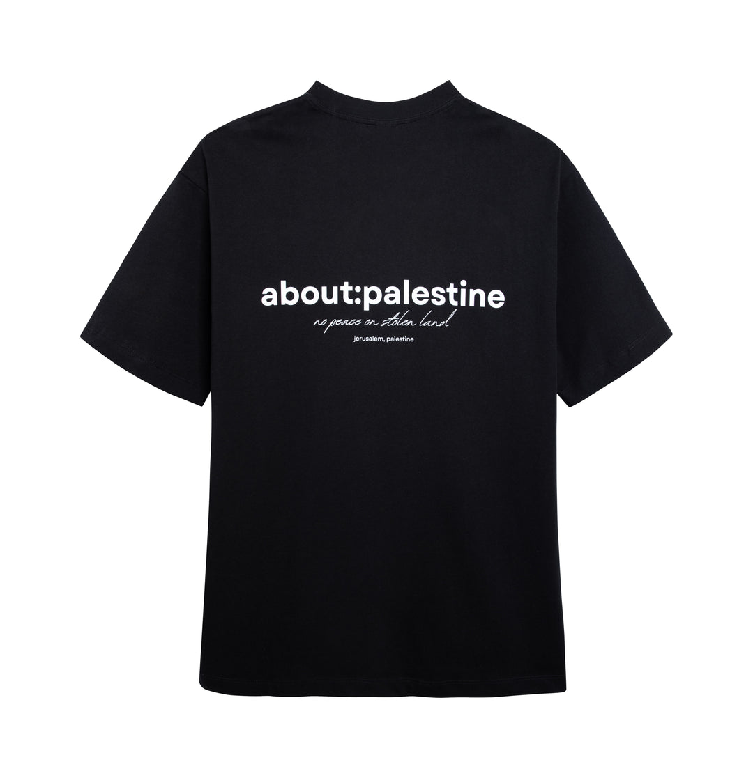 ABOUT:PALESTINE T SHIRT