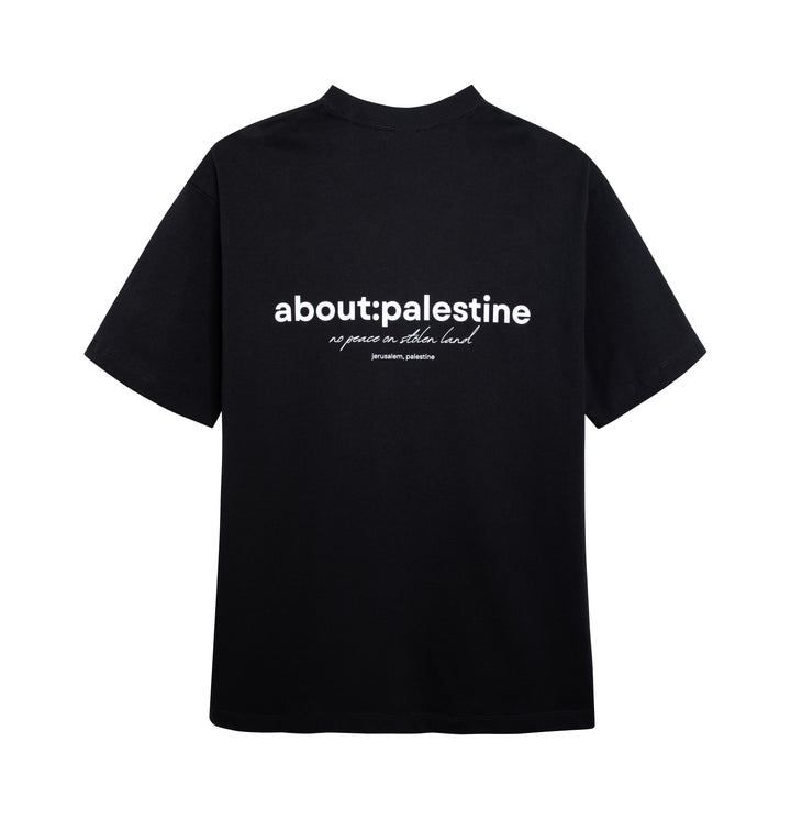 ABOUT:PALESTINE T SHIRT