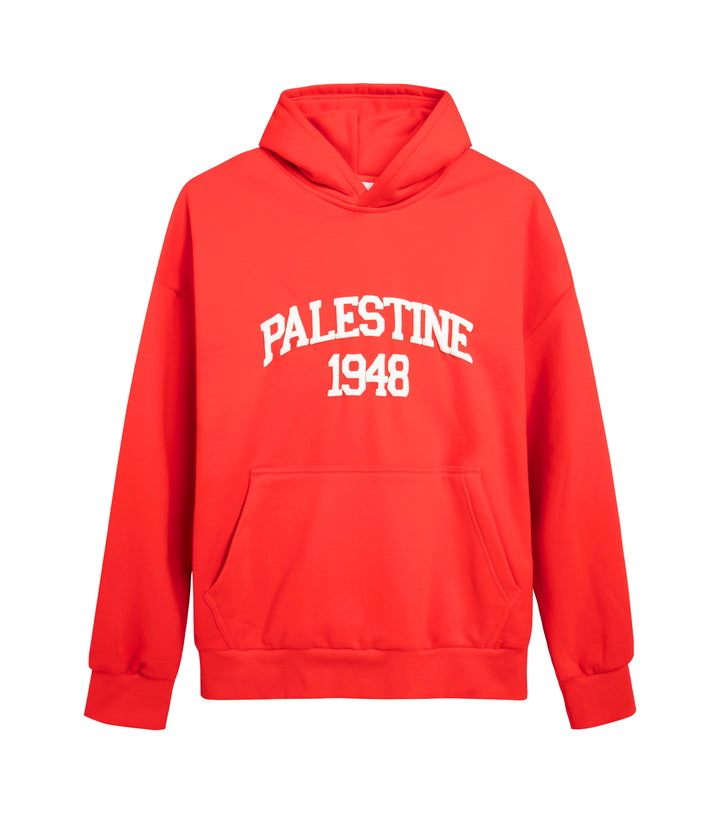 ADULT RED PALESTINE HOODIE