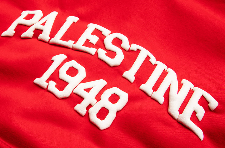 ADULT RED PALESTINE HOODIE