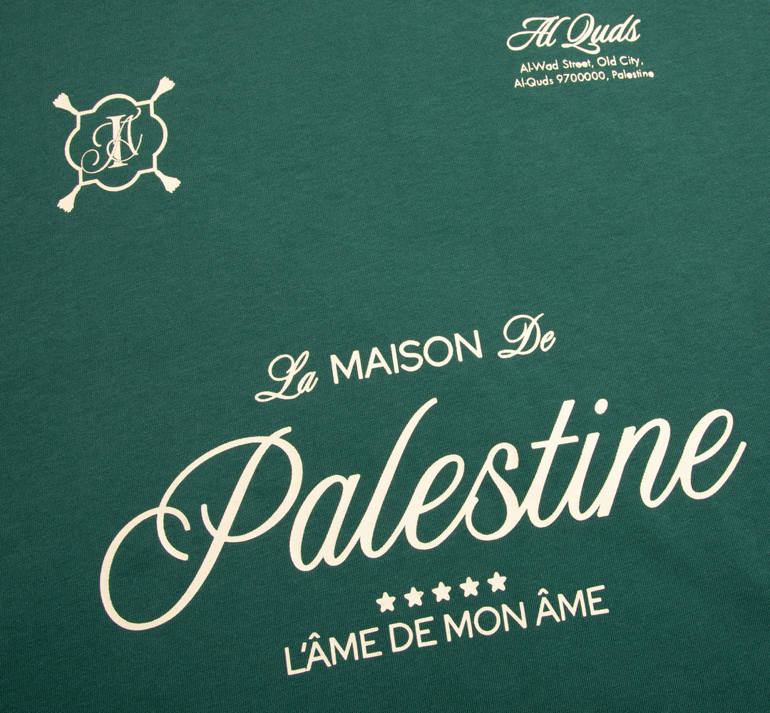 GREEN PALESTINE SHIRT
