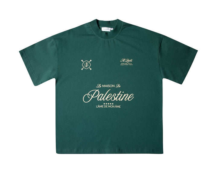 GREEN PALESTINE SHIRT